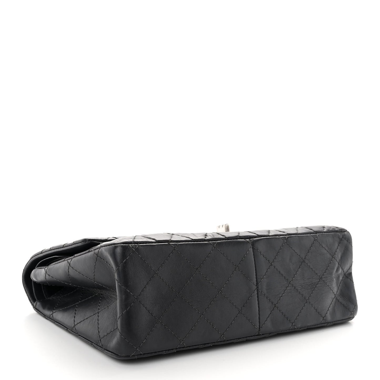 Aged Calfskin Quilted 2.55 Reissue 226 Flap Grey