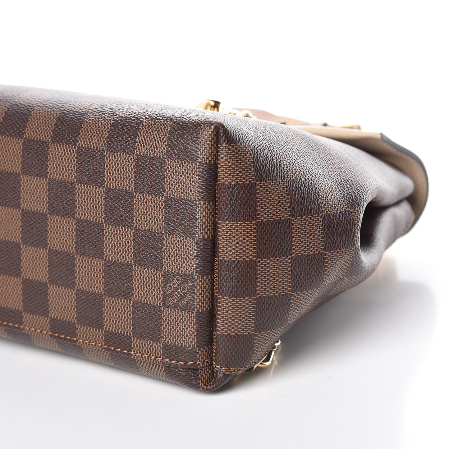 Damier Ebene Clapton Backpack Creme
