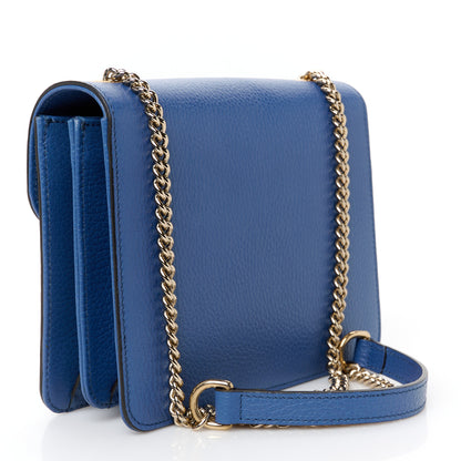 Gucci Dollar Calfskin Small Interlocking G Shoulder Bag Caspian 3 of 12