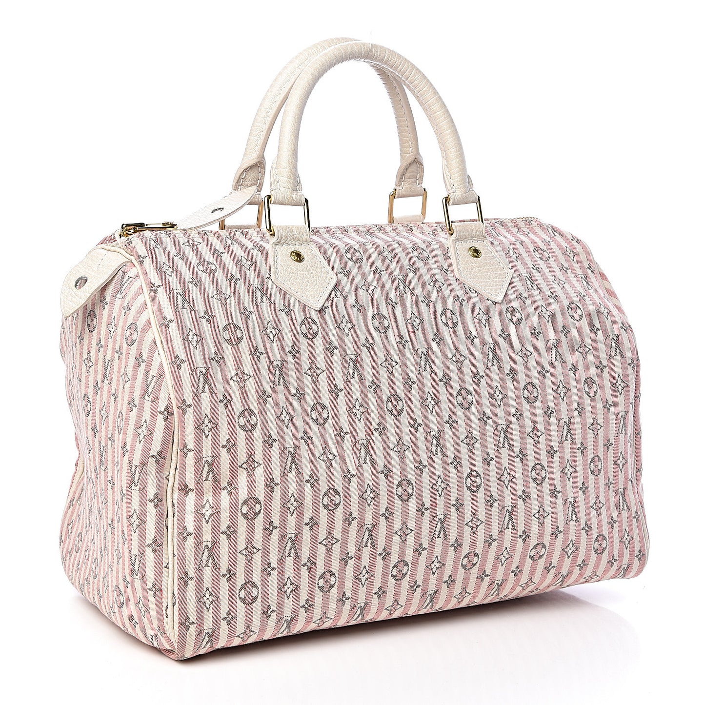 Mini Lin Croisette Speedy 30 Rouge