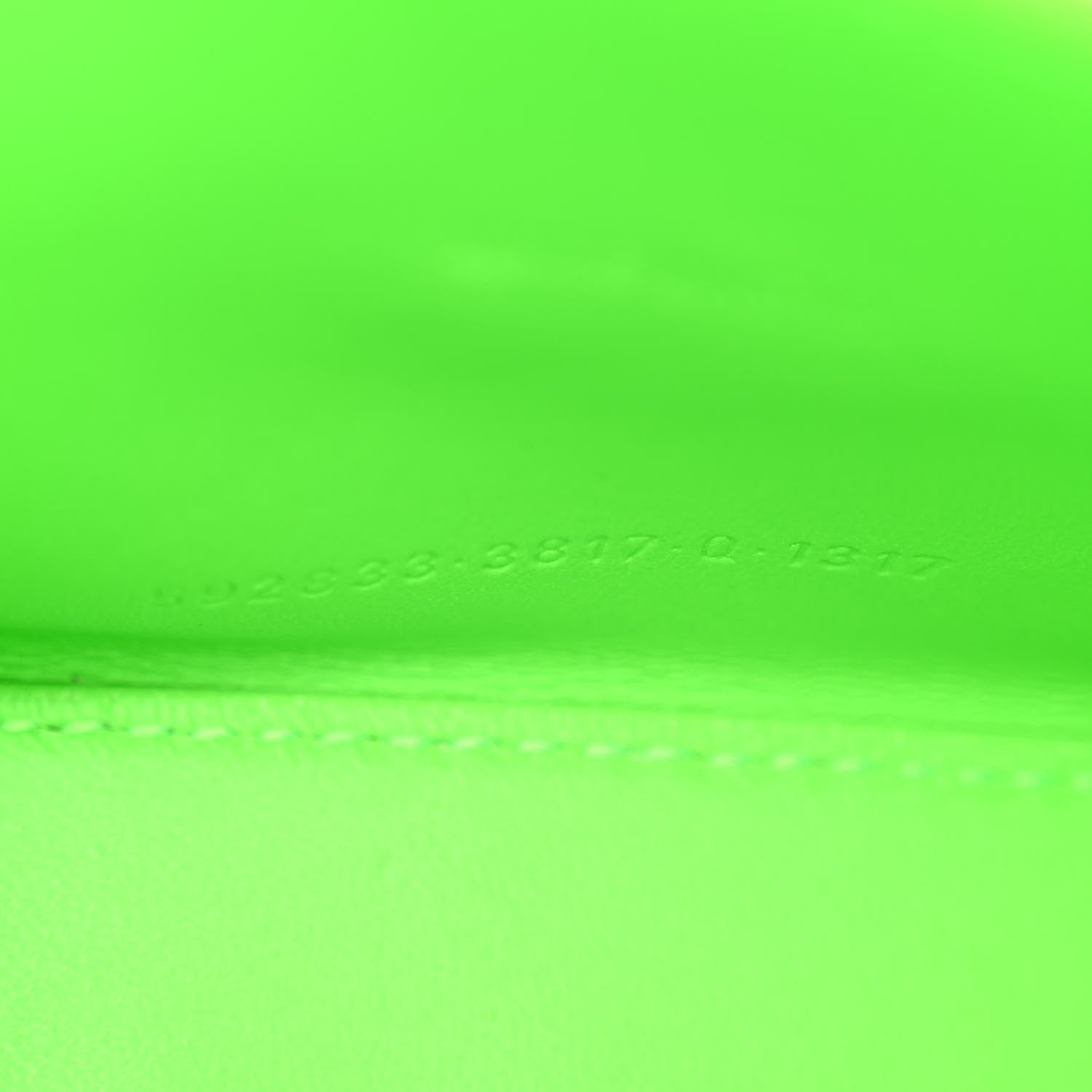 Balenciaga Shiny Box Calfskin Hourglass Top Handle Bag XS Fluo Green 8 of 12