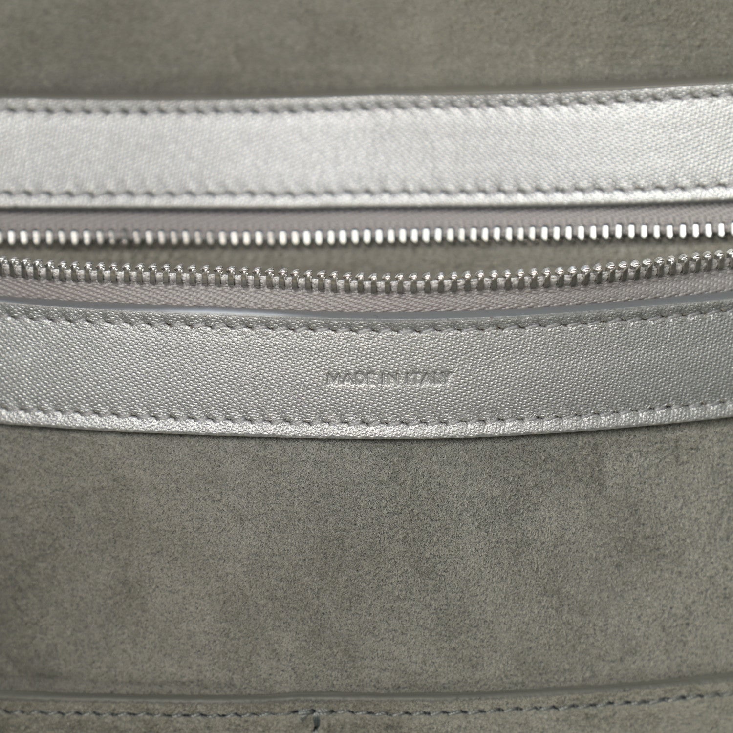 Celine Metallic Calfskin Horizontal Cabas Phantom 7 of 14