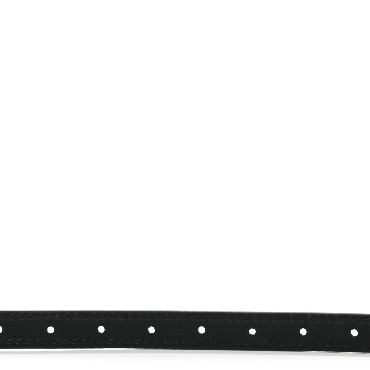 Calfskin 25mm Adjustable Shoulder Strap Black