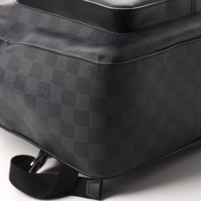 Louis Vuitton Damier Graphite Logo Josh Backpack Grey 5 of 8