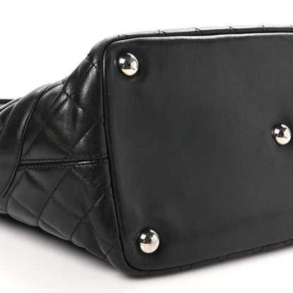 Chanel Calfskin Quilted Large Cambon Tote Black 9 of 11