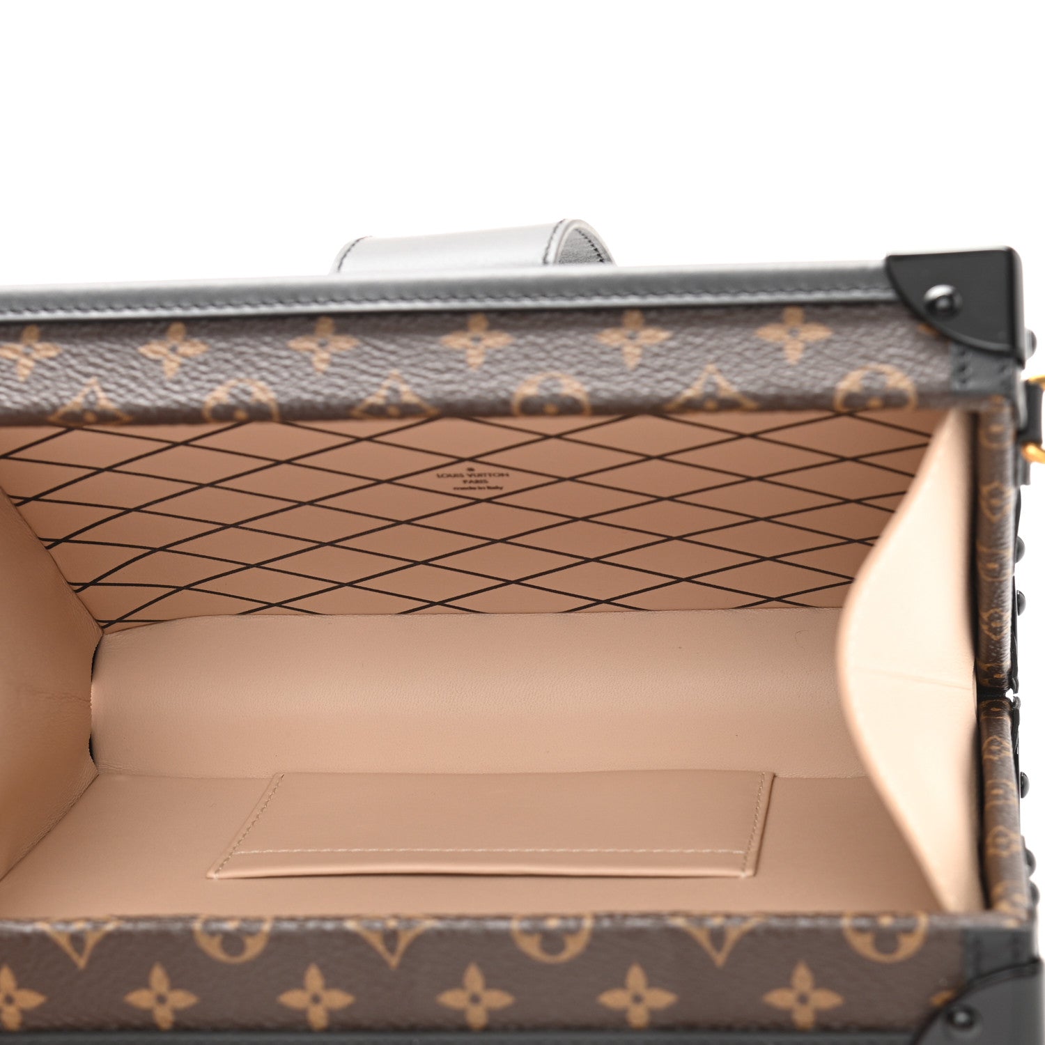 Louis Vuitton Monogram Petite Malle Black 5 of 13