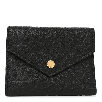 Louis Vuitton Empreinte Victorine Wallet Black 1 of 6