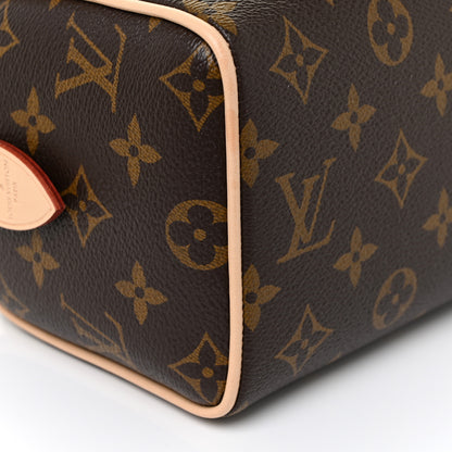 Louis Vuitton Monogram Speedy Bandouliere 20 Black 8 of 11
