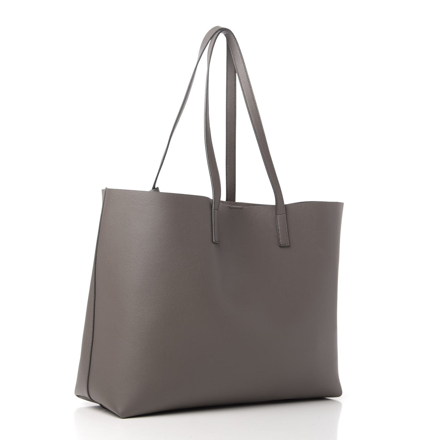 Calfskin Large Shopping Tote Earth