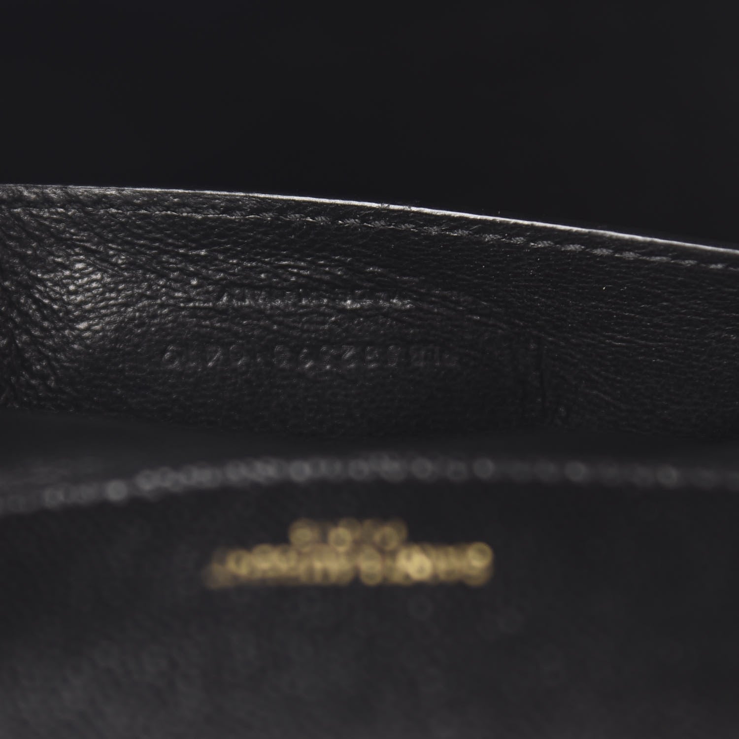 Saint Laurent Grain De Poudre Matelasse Monogram Large Vicky Chain Bag Black 10 of 11