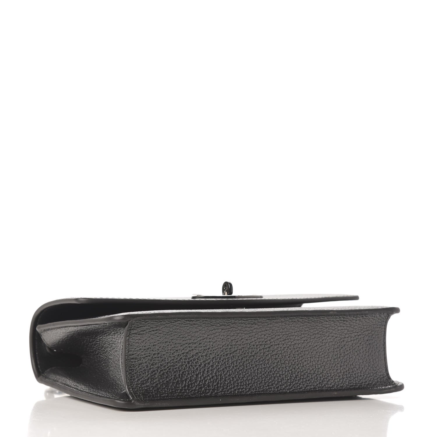 Mulberry Metallic Grain Calfskin Small Darley Gunmetal 4 of 8