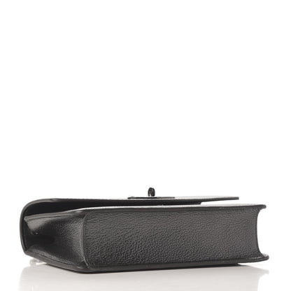 Mulberry Metallic Grain Calfskin Small Darley Gunmetal 4 of 8