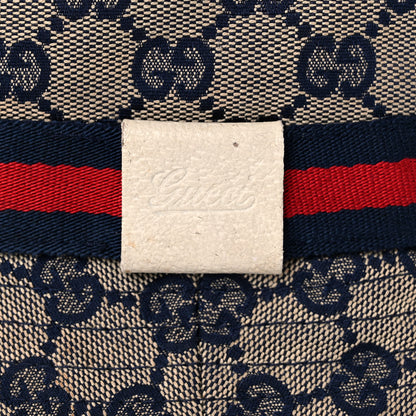 Gucci Monogram Web Bucket Hat S Blue 6 of 13