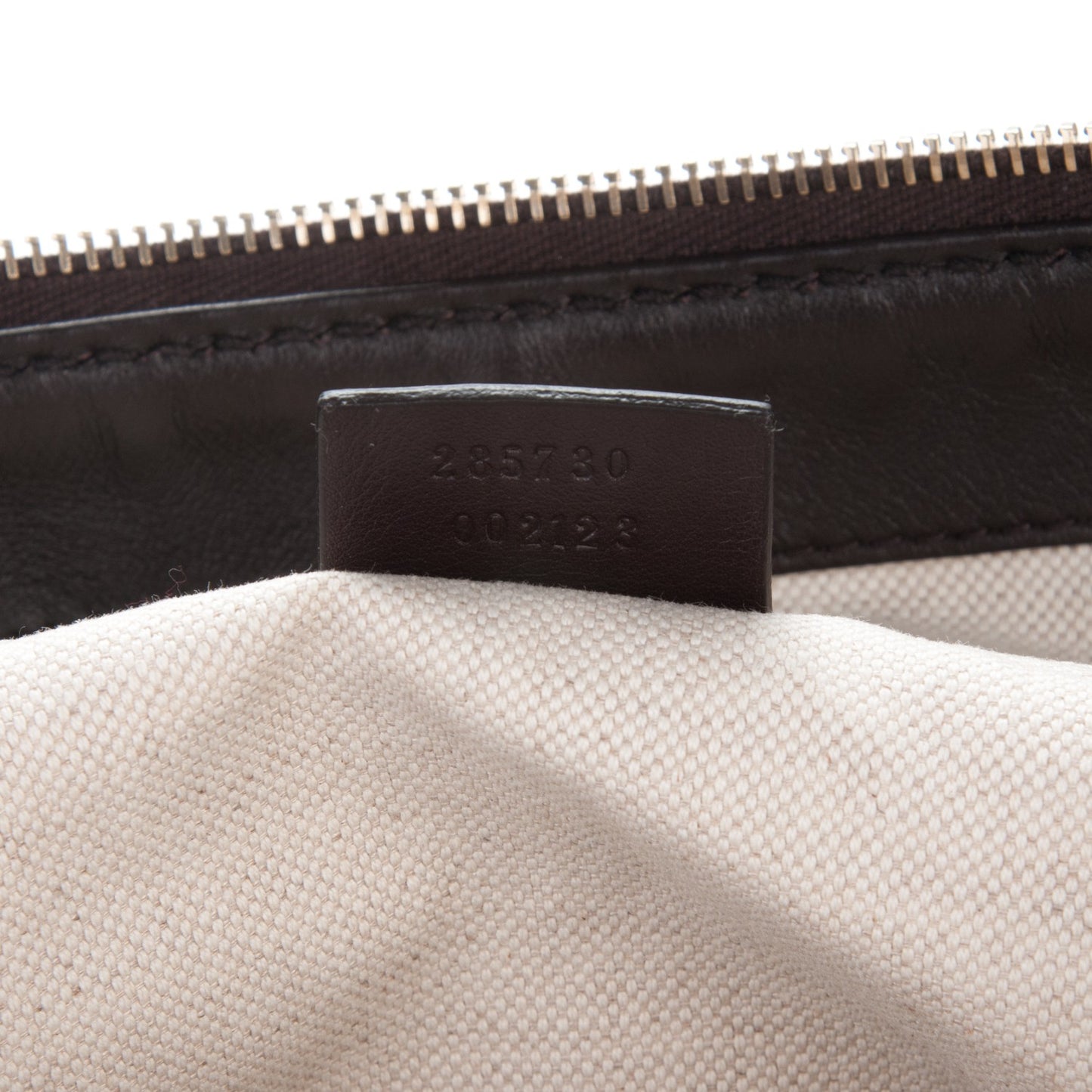 Guccissima Large Sukey Top Handle Bag Chocolate