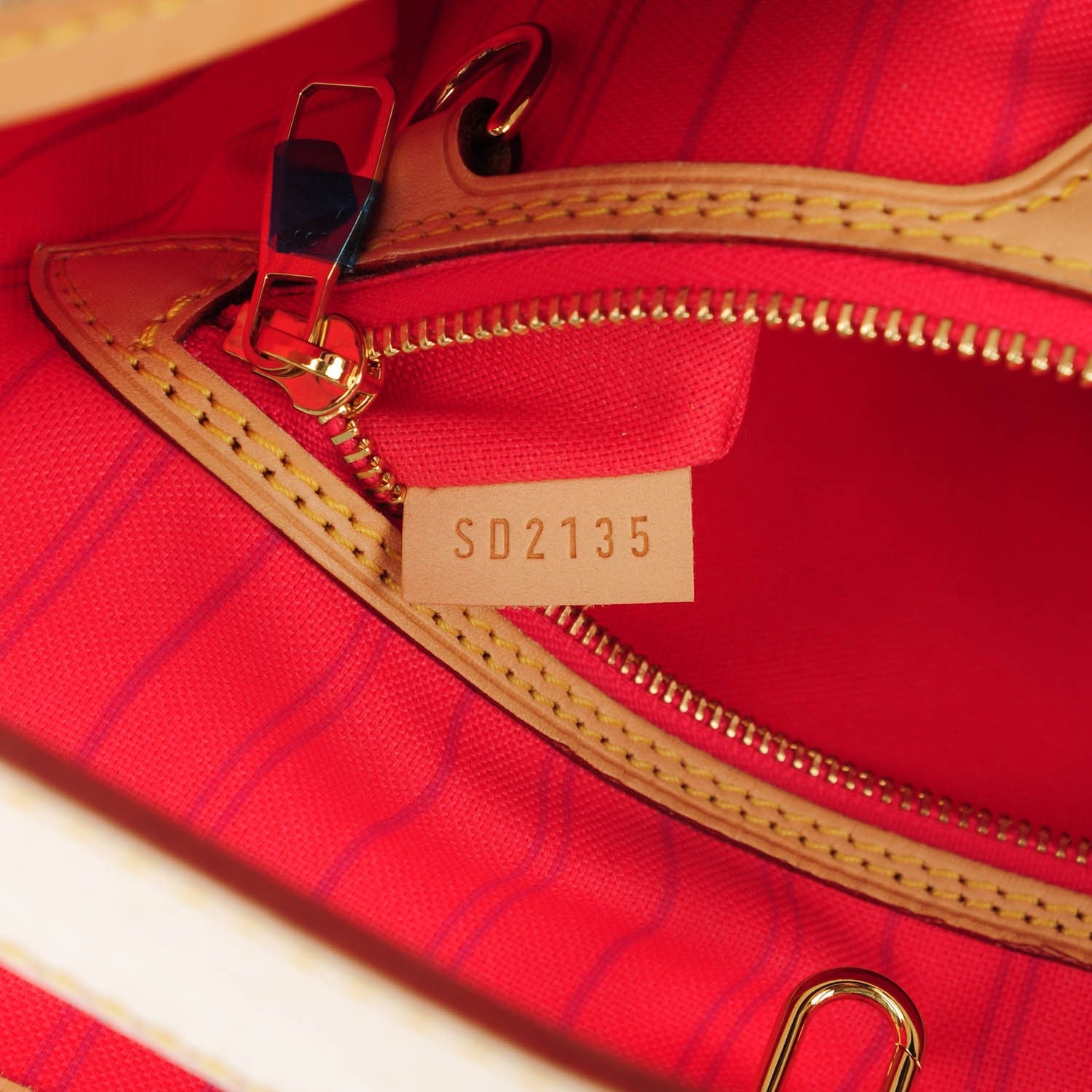 Louis Vuitton Damier Azur Delightful MM Pink 8 of 8