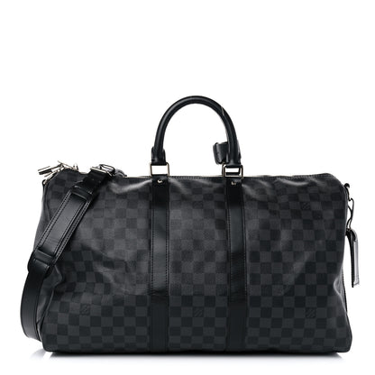 Louis Vuitton Damier Graphite Keepall Bandouliere 45 1 of 10