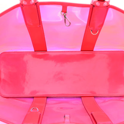 Christian Louboutin PVC Spikes East West Cabata Tote Pink 6 of 11