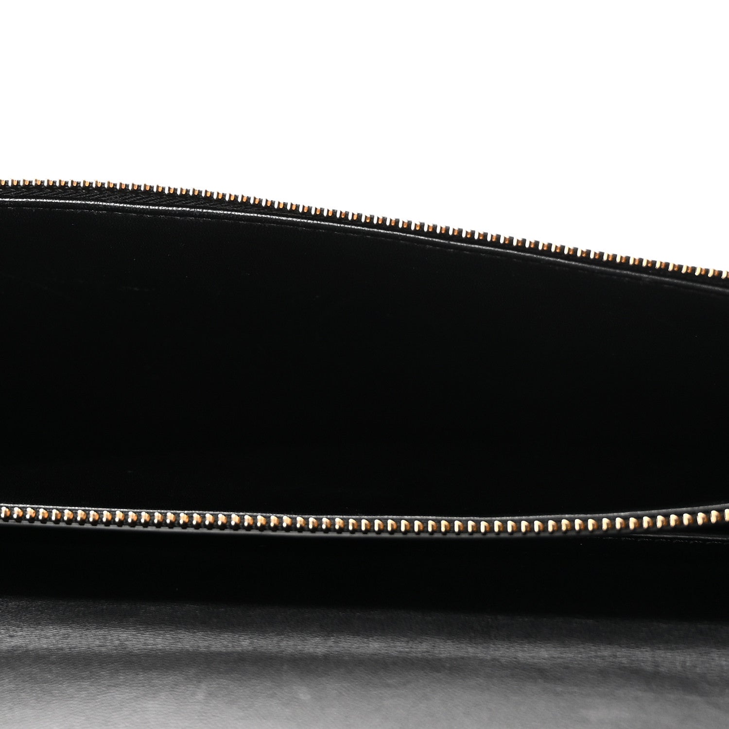 Celine Triomphe Canvas Calfskin Cartable Small Briefcase Black