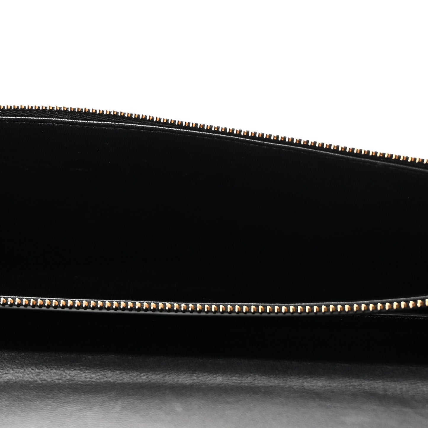 Triomphe Canvas Calfskin Cartable Small Briefcase Black