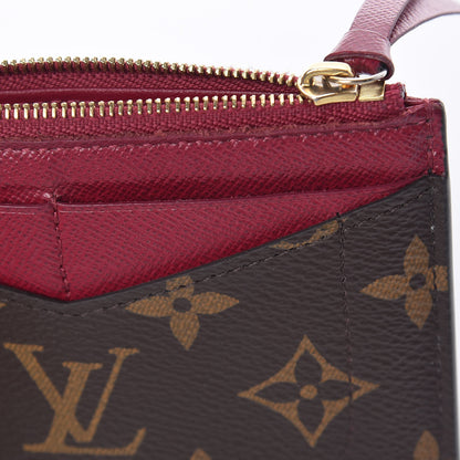 Louis Vuitton Monogram Zipped Card Holder Fuchsia 7 of 7