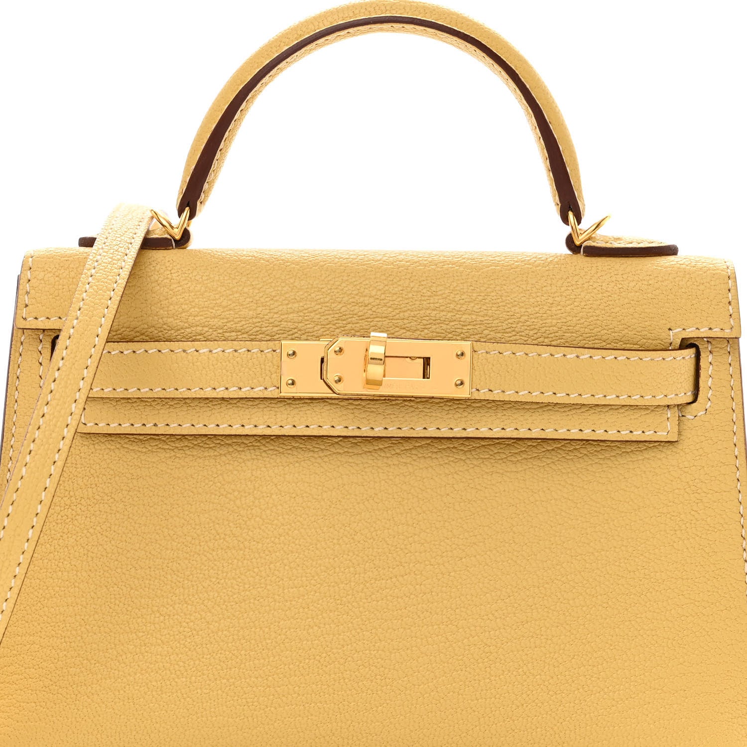 Hermes Chevre Mysore Mini Kelly Sellier 20 Foin 8 of 12