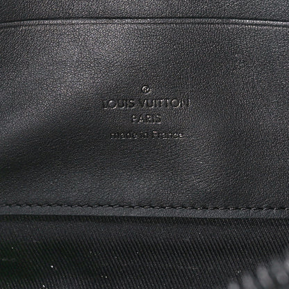 Louis Vuitton Calfskin Aerogram Alpha Wearable Wallet Black 6 of 10