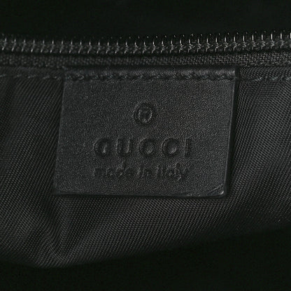 Gucci GG Supreme Monogram Web Messenger Bag Black 5 of 13