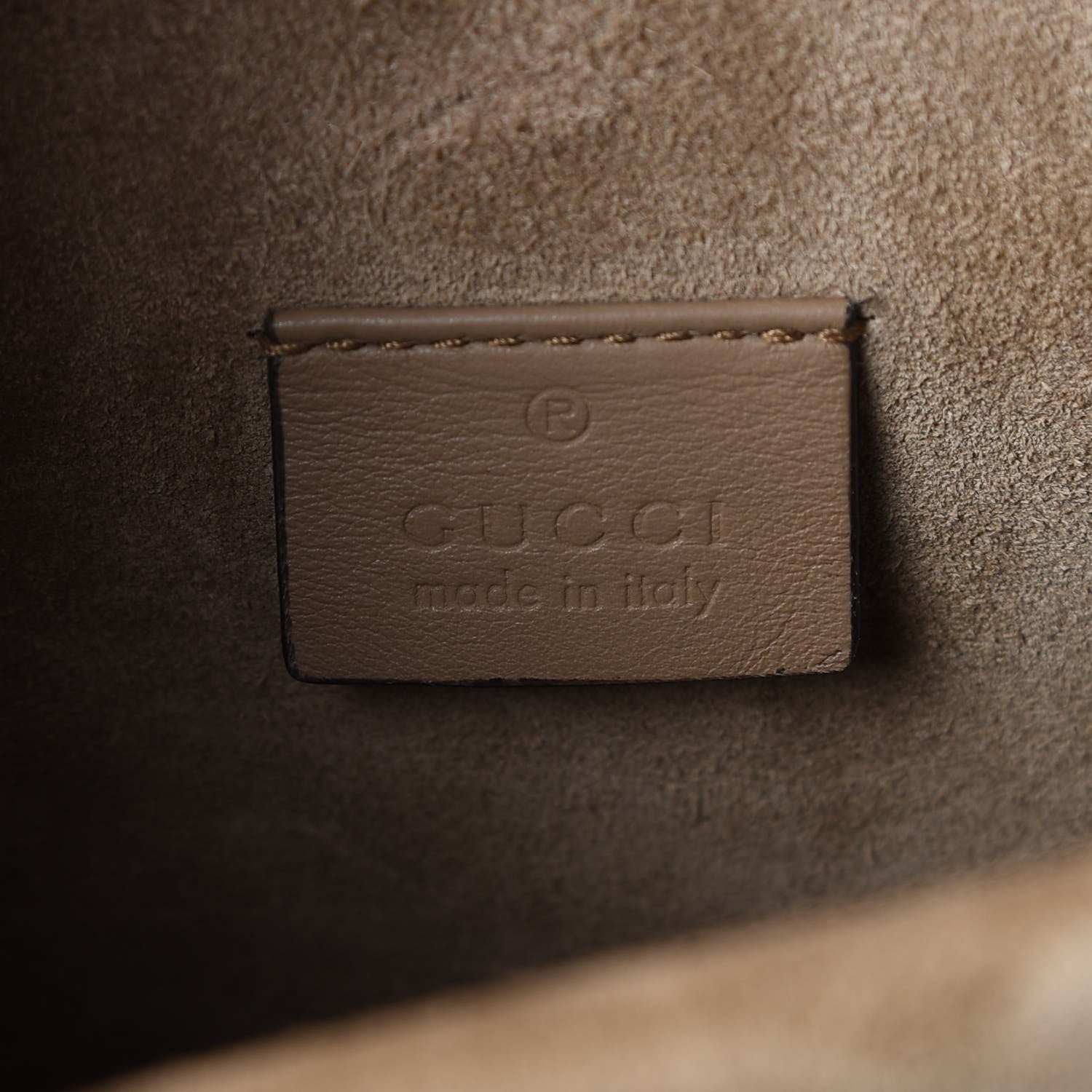 Gucci GG Supreme Monogram Mini Dionysus Shoulder Bag Taupe 6 of 7