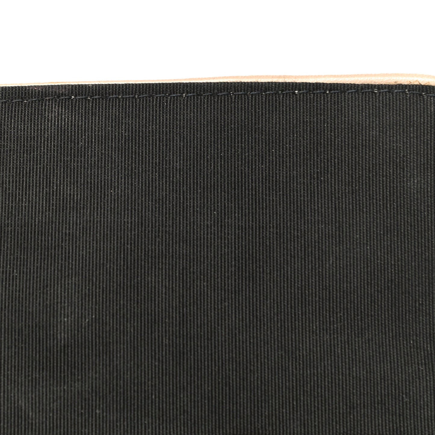 Lambskin Quilted Single Flap Bag Black Beige