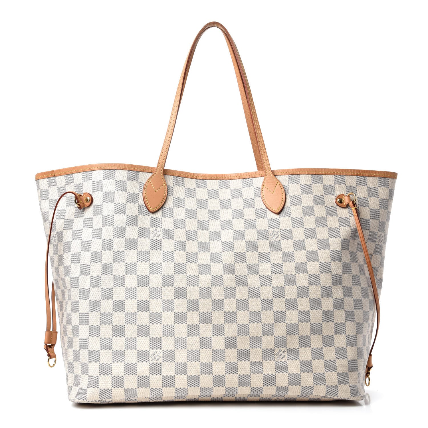 Louis Vuitton Damier Azur Neo Neverfull GM Rose Ballerine 1 of 14