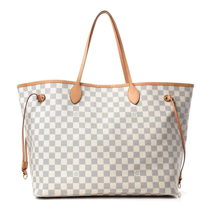 Louis Vuitton Damier Azur Neo Neverfull GM Rose Ballerine 1 of 14