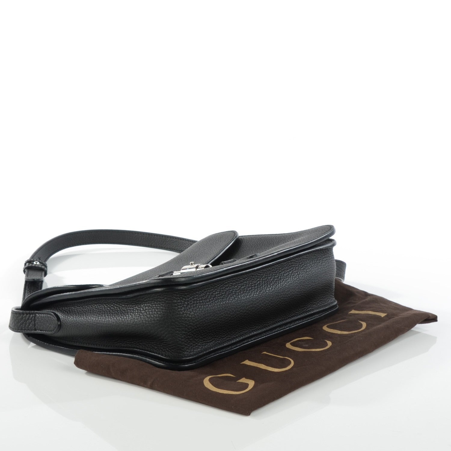 Gucci Soft Calfskin Small Jackie Shoulder Bag Black 4 of 7