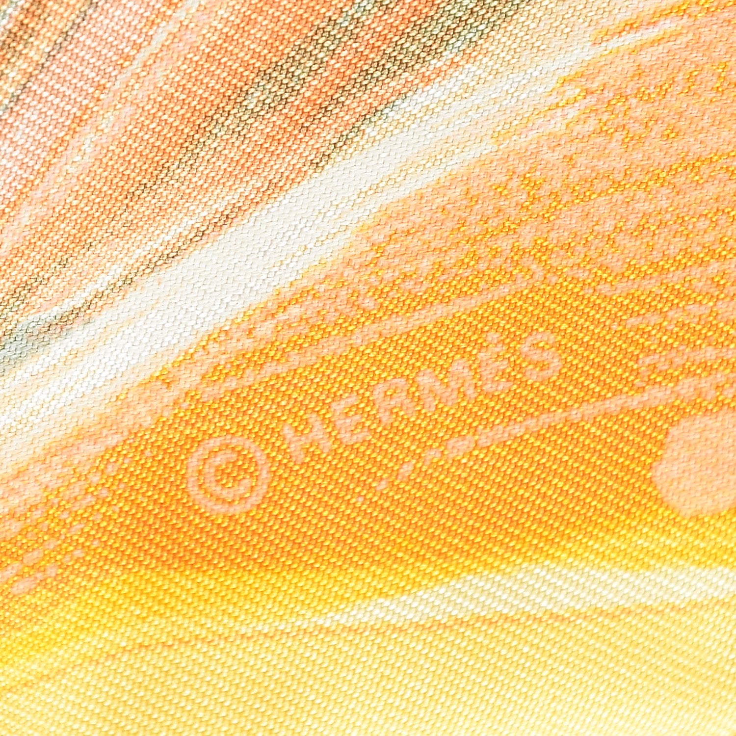 Hermes Silk Feux Du Ciel Scarf 90 6 of 7