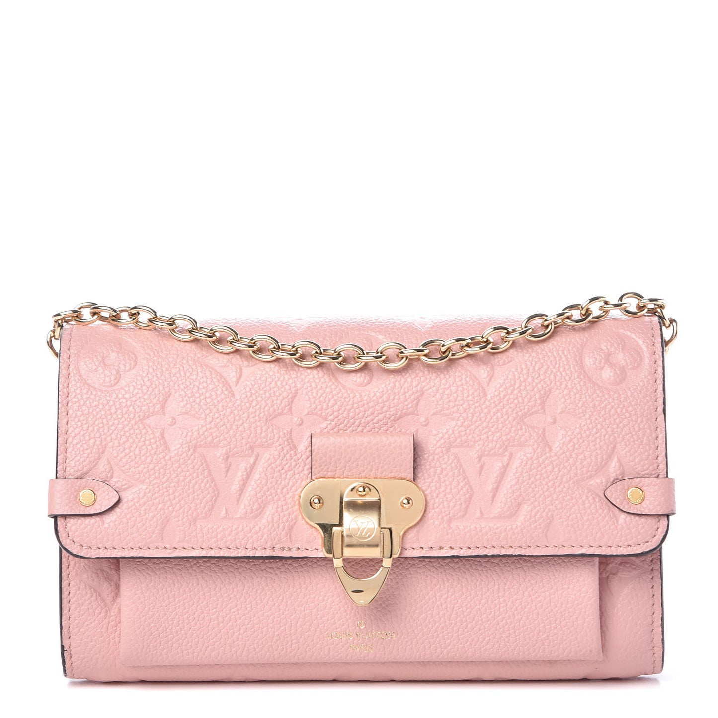 Empreinte Vavin Chain Wallet Rose Poudre