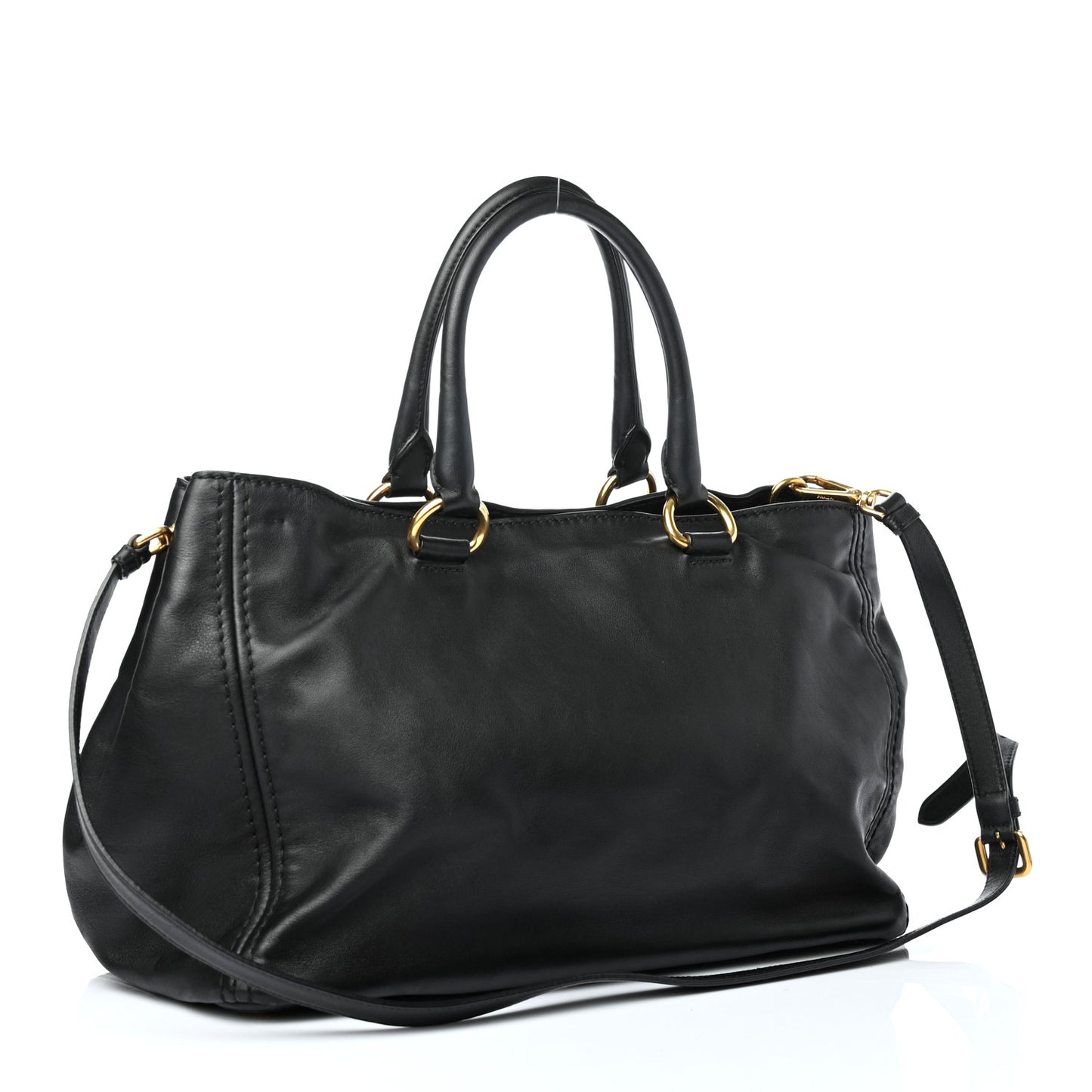 Soft Calfskin Tote Black