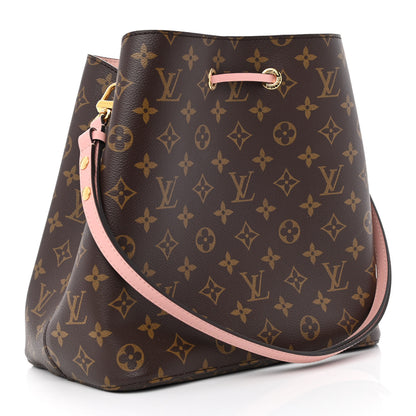 Louis Vuitton Monogram Neonoe MM Rose Poudre 3 of 9