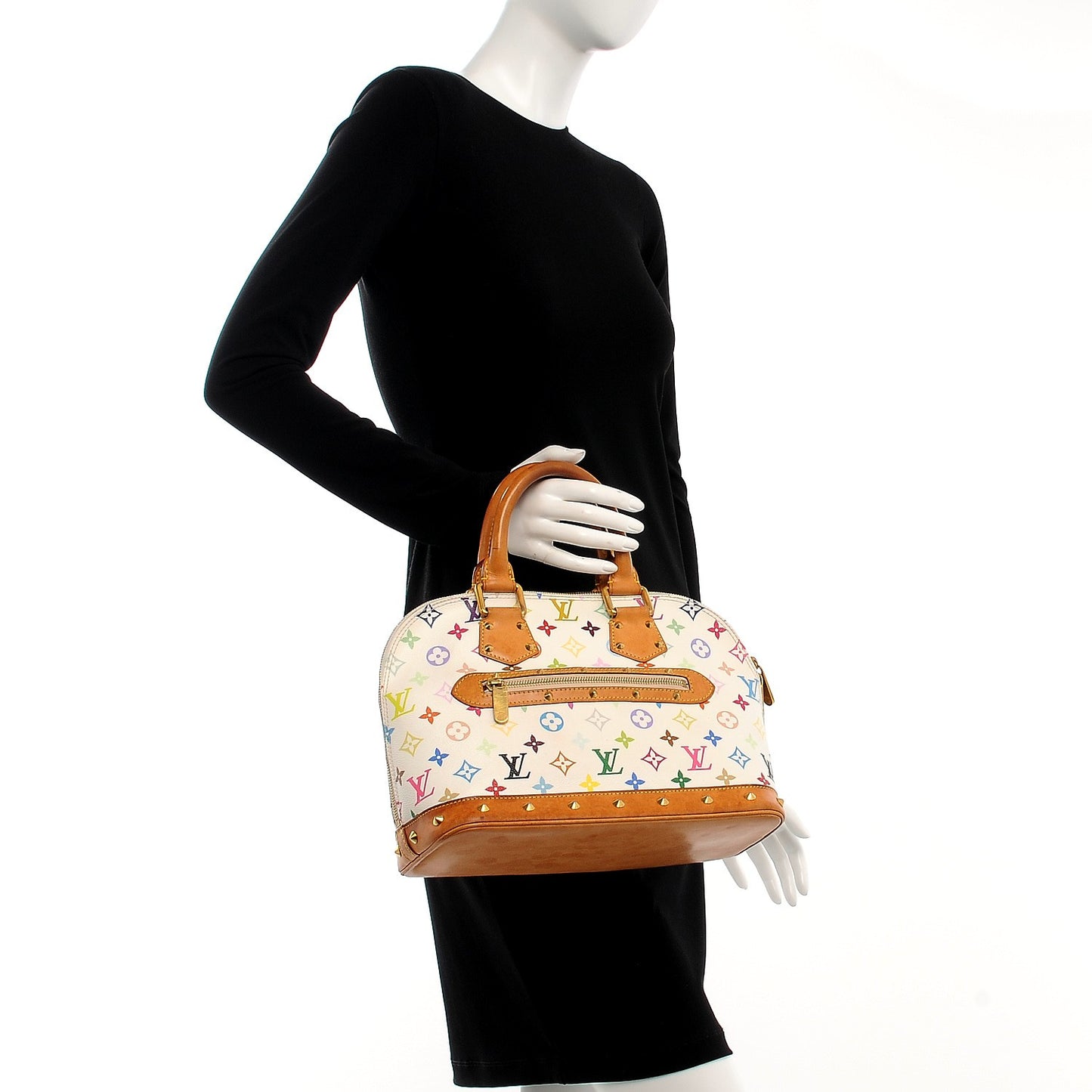 Monogram Multicolor Alma White