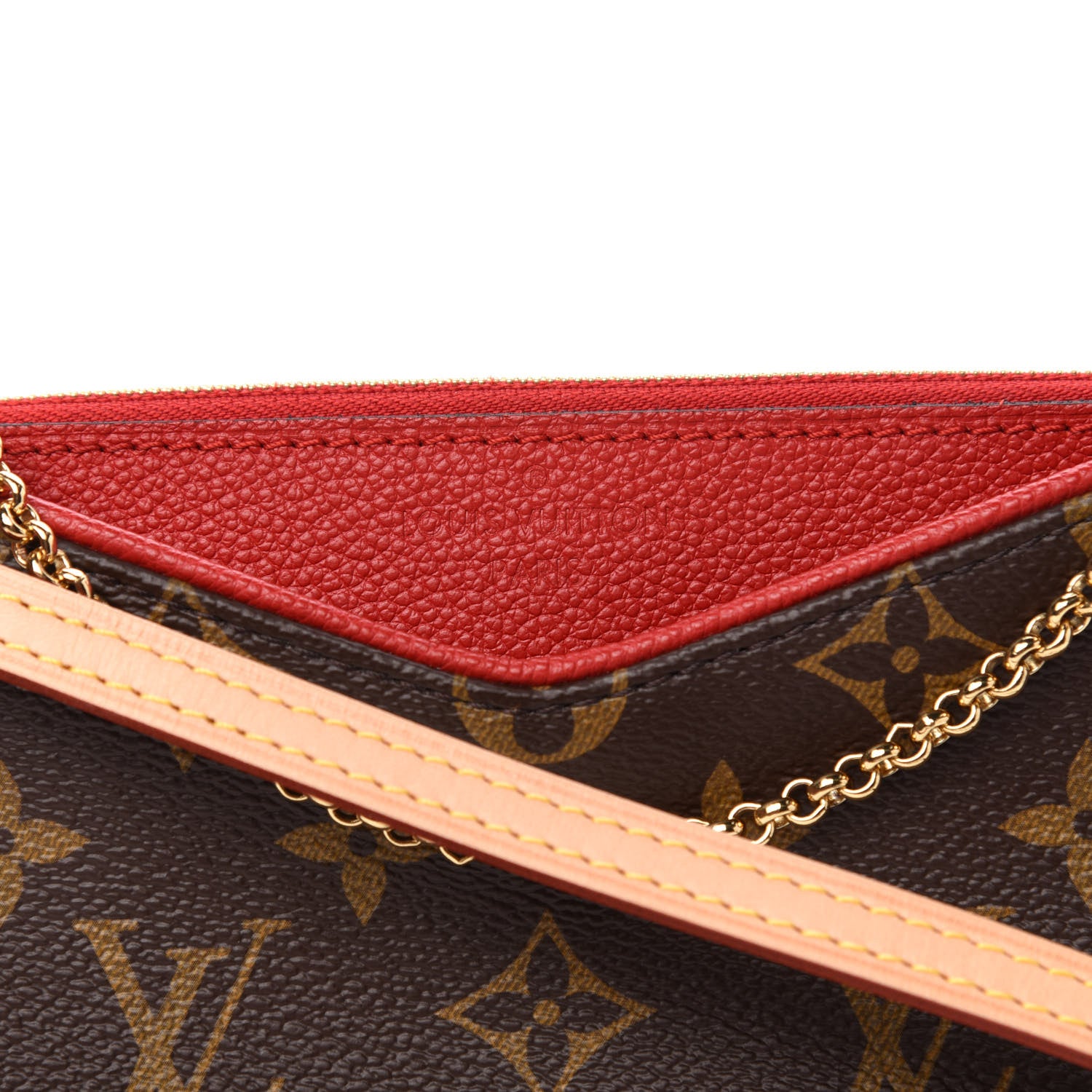 Louis Vuitton Monogram Pallas Clutch Cherry 11 of 12