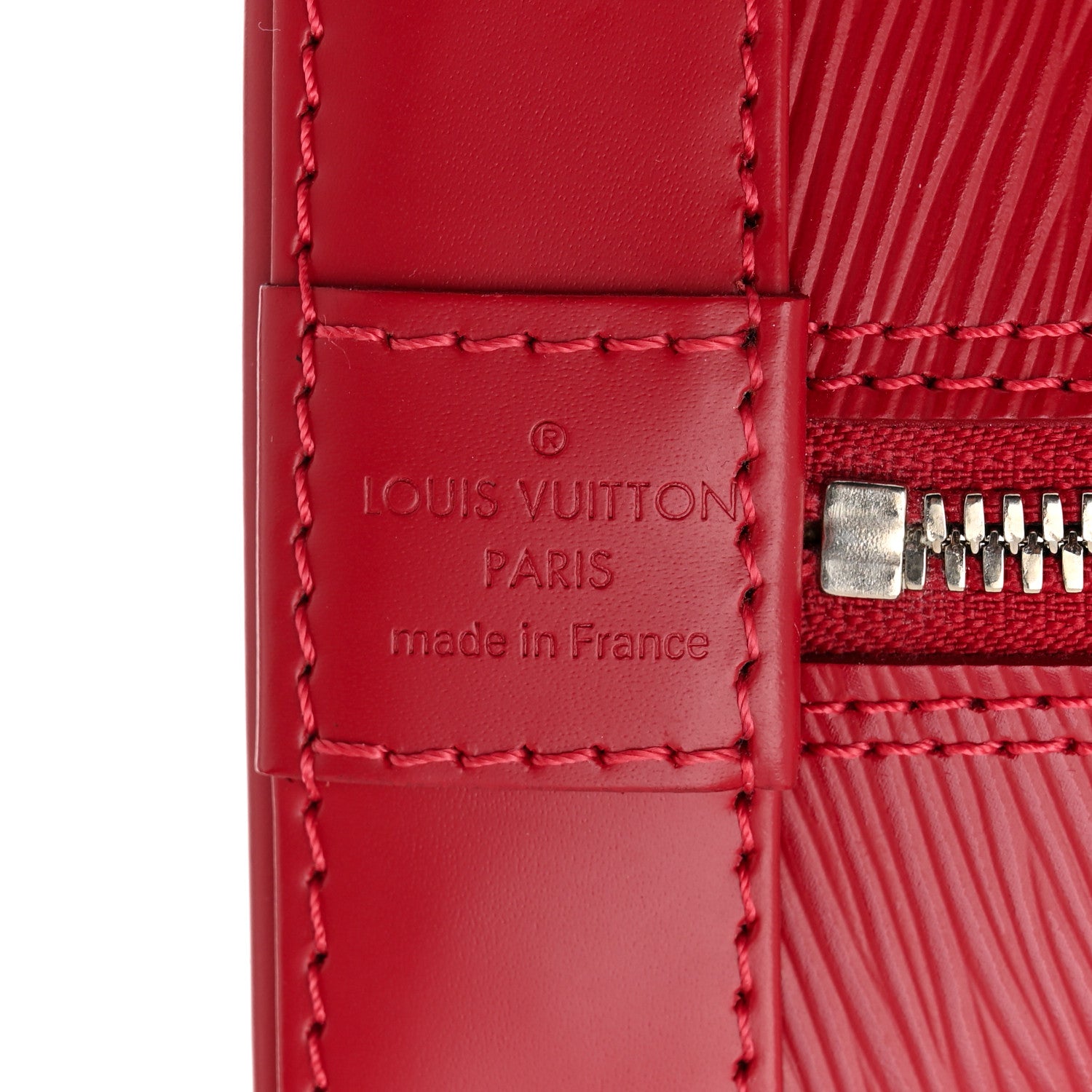 Louis Vuitton Epi Alma Carmine 6 of 10