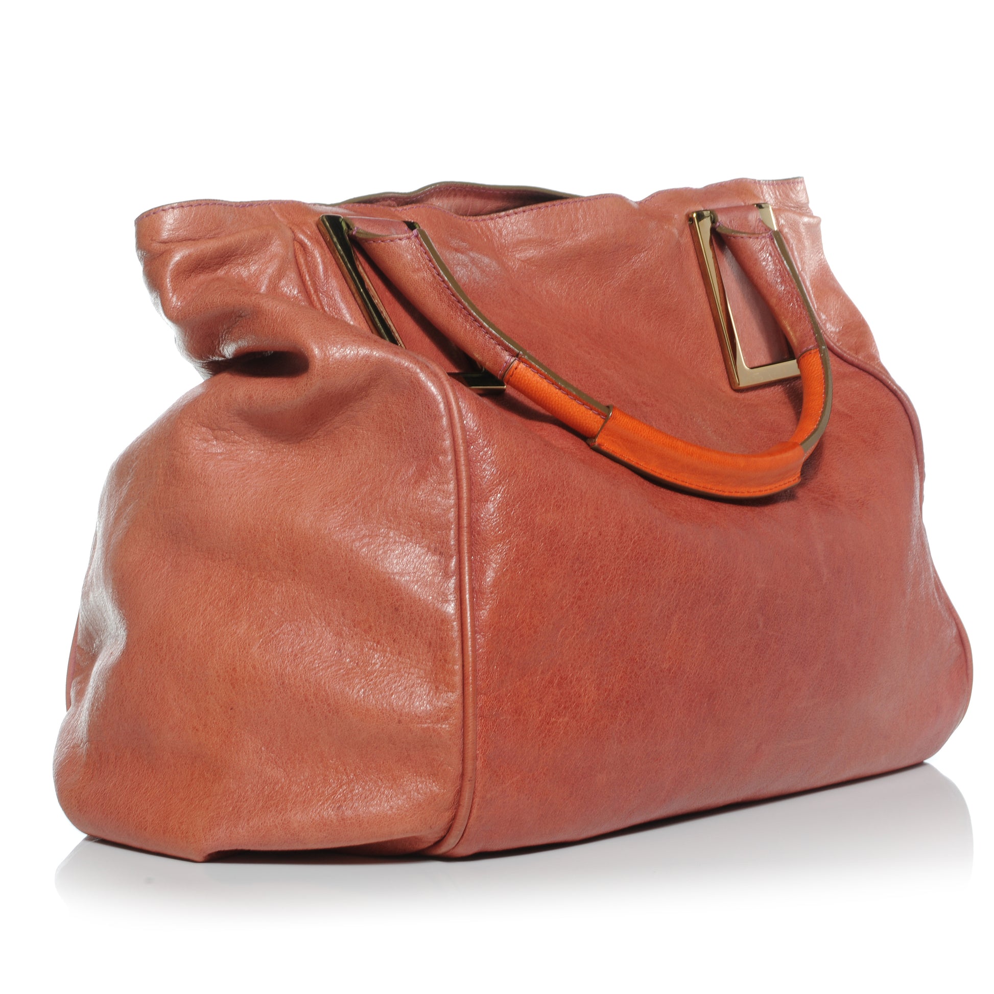 Chloe Leather Large Ethel Satchel Tote 4 of 9
