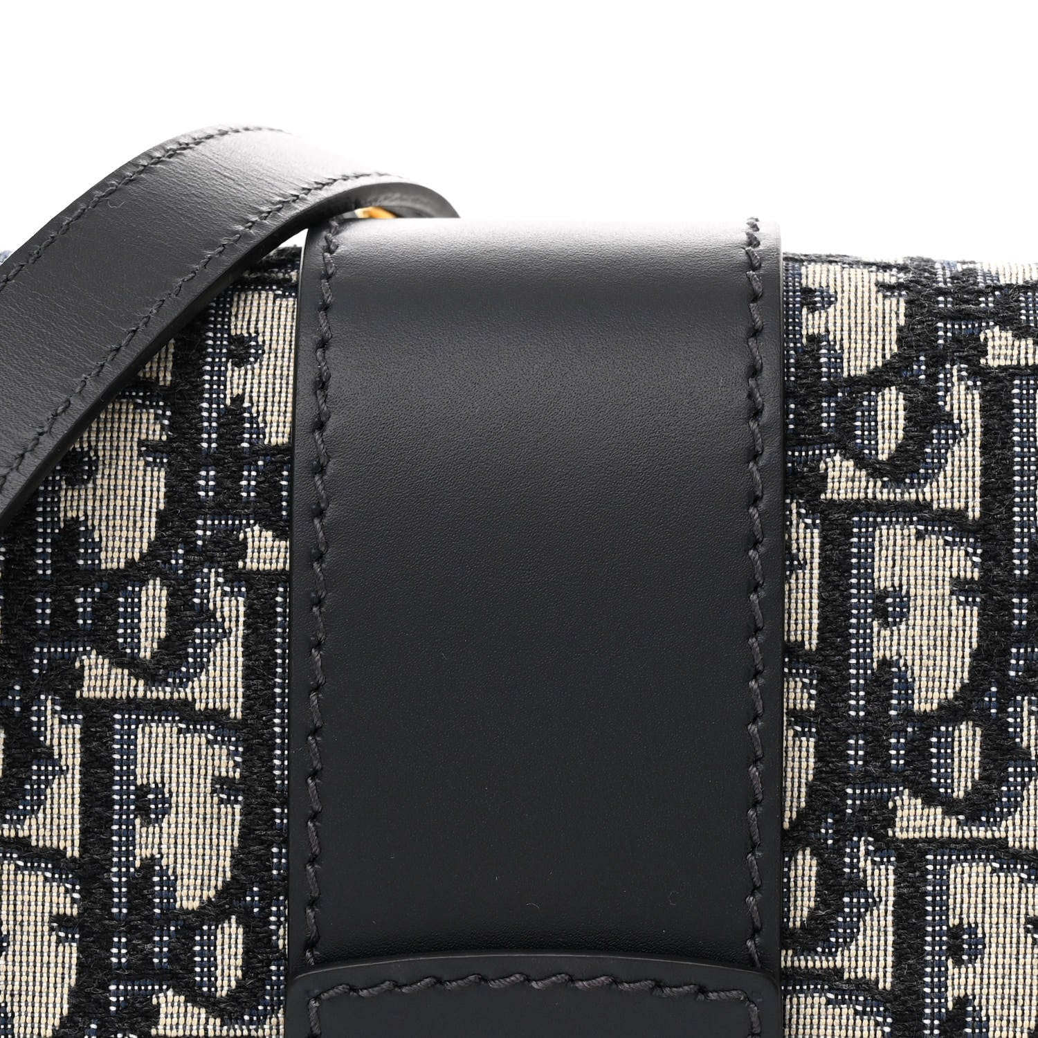 Christian Dior Oblique 30 Montaigne Flap Bag Blue 8 of 12
