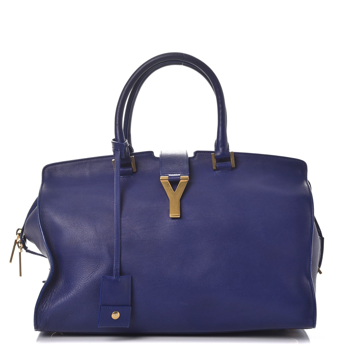 Calfskin Medium Classic Y Cabas Navy