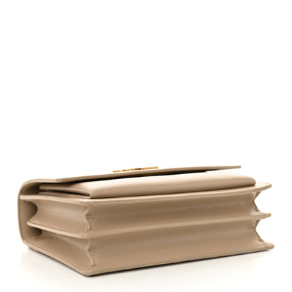 Saint Laurent Calfskin Medium Monogram Sunset Dark Beige 4 of 13