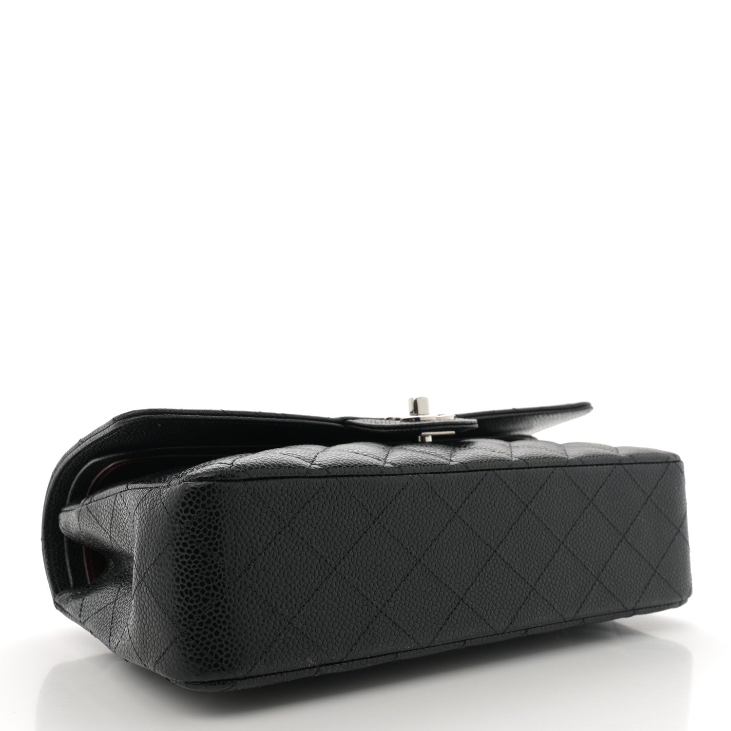 Chanel Caviar Quilted Medium Double Flap Black 4 of 10