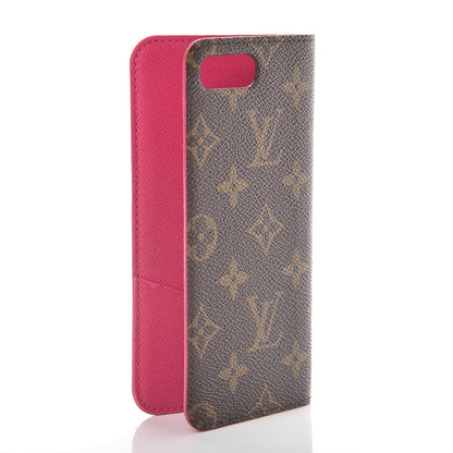 Louis Vuitton Monogram iPhone 7/8 Plus Folio Case Pink 3 of 9