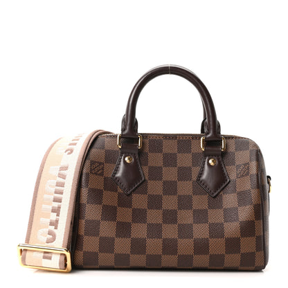 Louis Vuitton Damier Ebene Speedy Bandouliere 20 1 of 10
