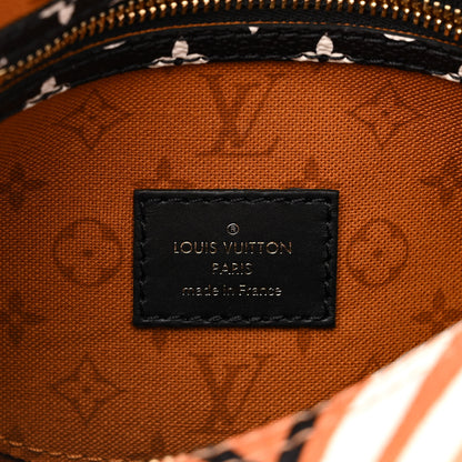 Louis Vuitton Monogram Giant Crafty Speedy Bandouliere 25 Creme Caramel 6 of 11