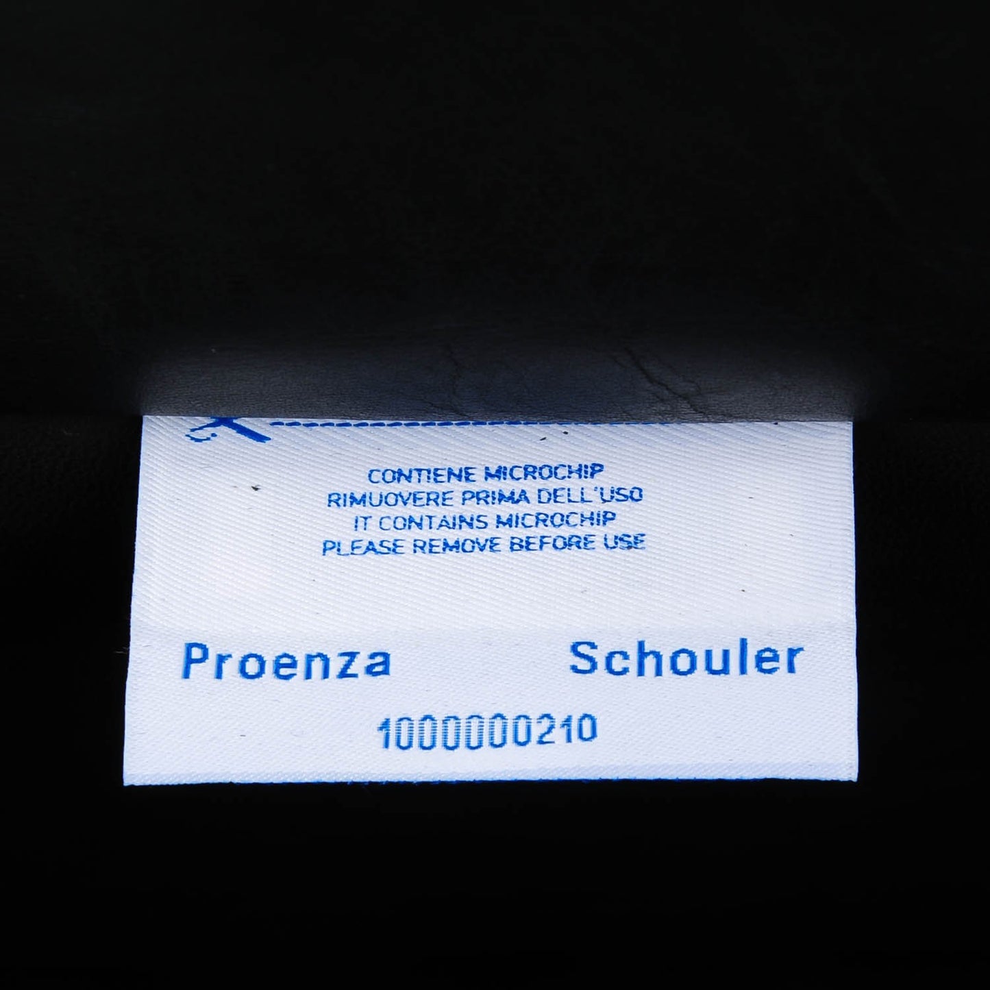 Calfskin Large PS Courier Black