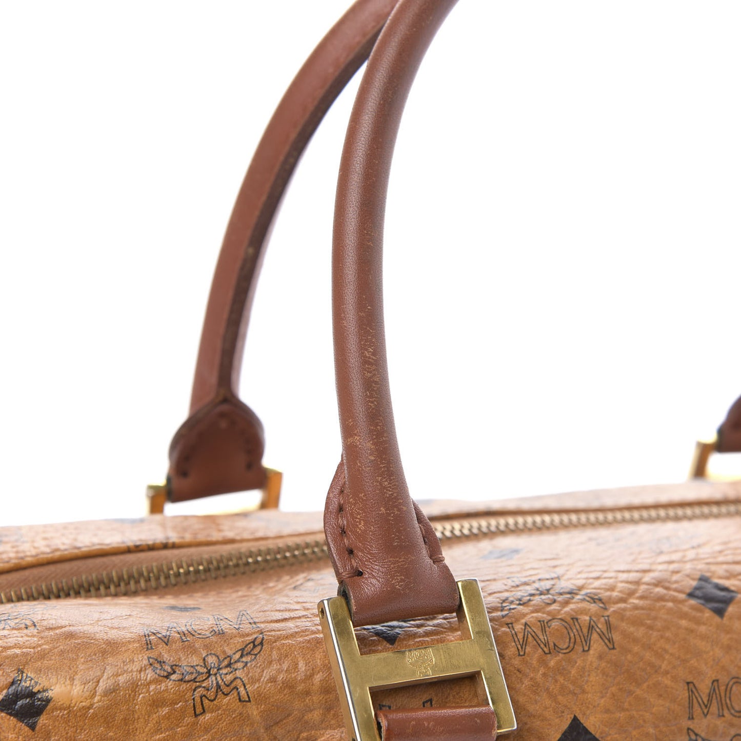Visetos Essential Boston Bag Cognac