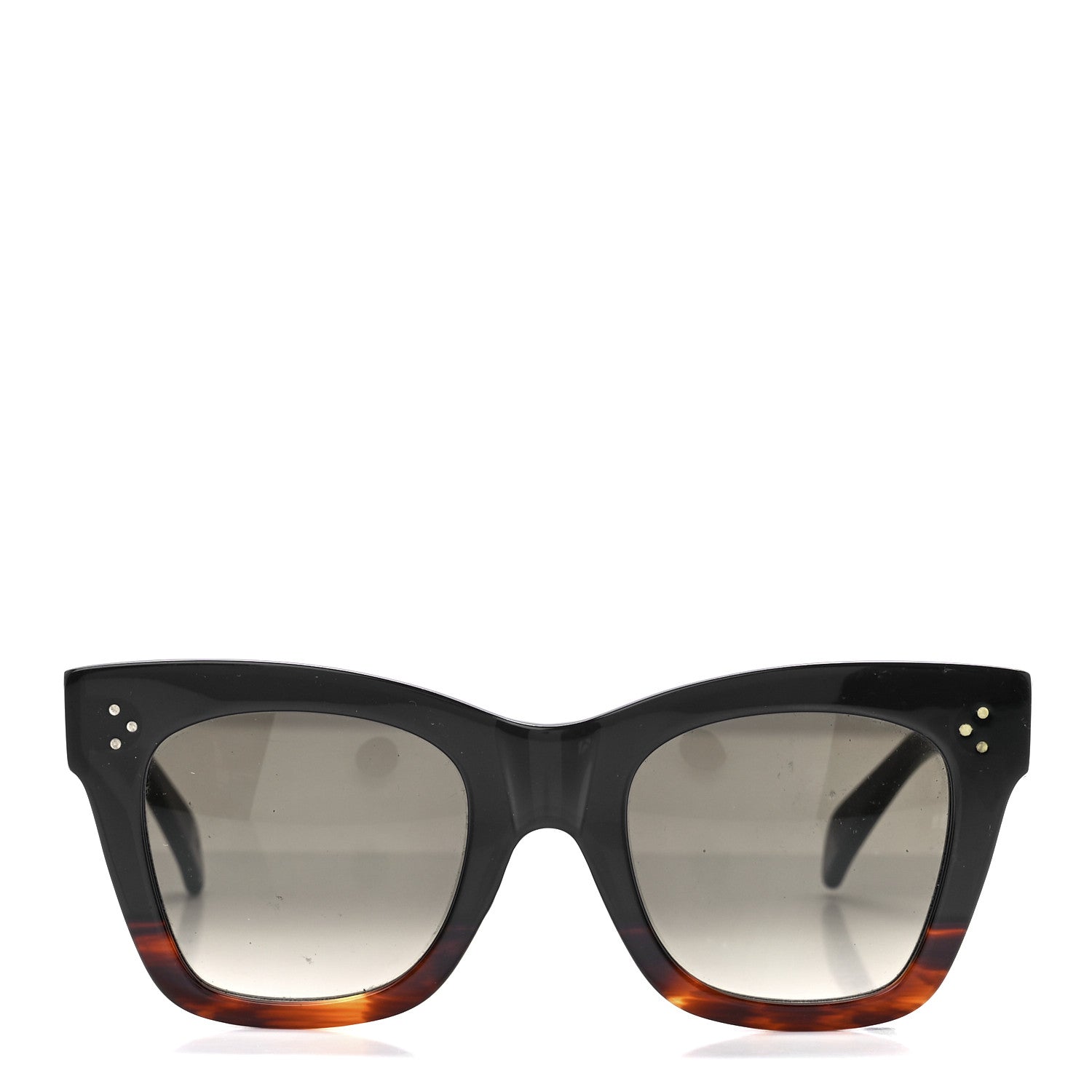 Celine Catherine Sunglasses CL 41098/F/S Black Havana 2 of 6